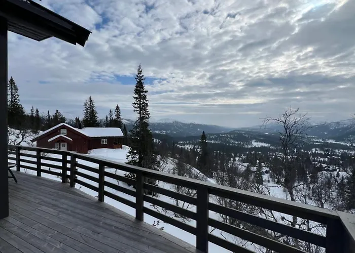 Skirvedalen - New With Panoramic Views! Ferienhaus Lurasgrendi